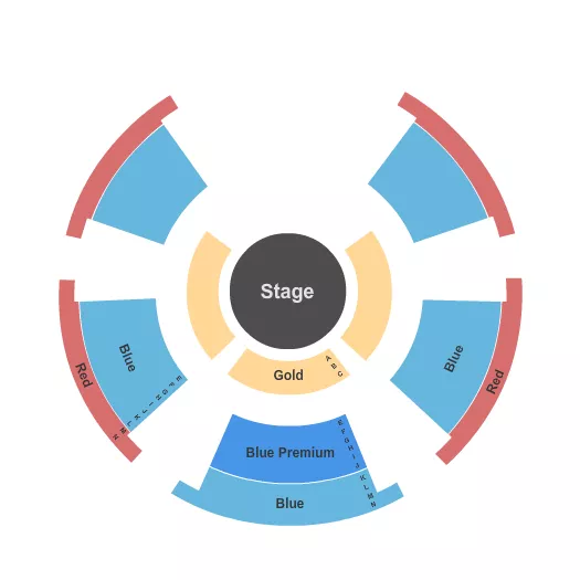 seating chart for Fairlane Town Center - Cirque Italia - eventticketscenter.com